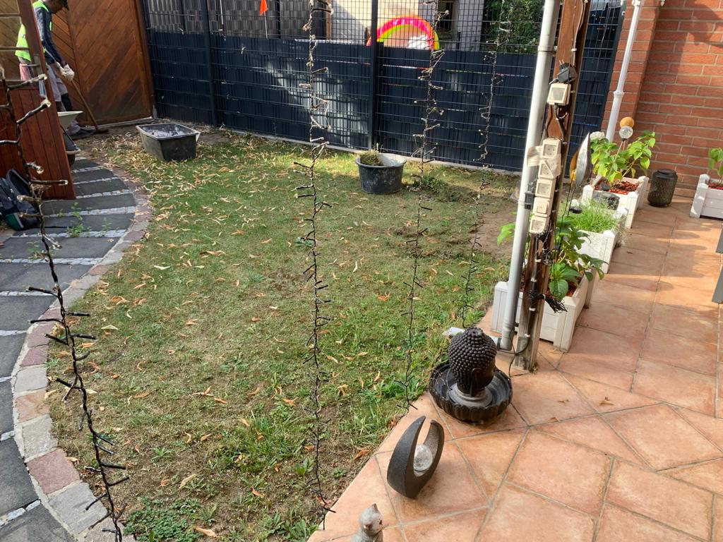 Gartengestaltung – vorher