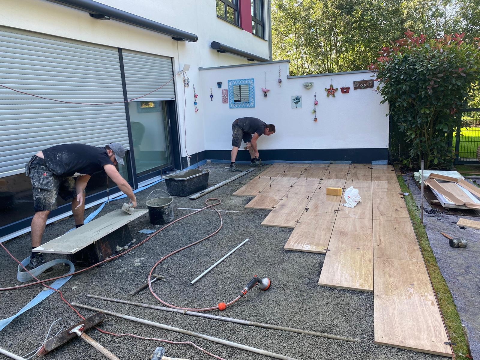 Terrassenbau-Projekt MEG